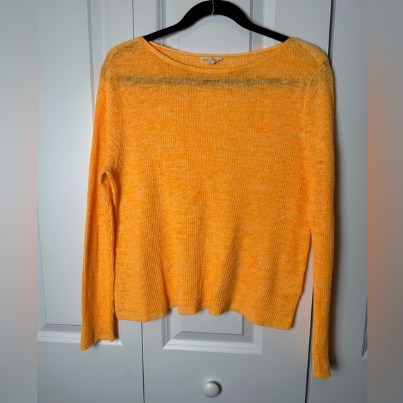 Eileen Fisher Tops - Eileen Fisher Linen blend knit long sleeve